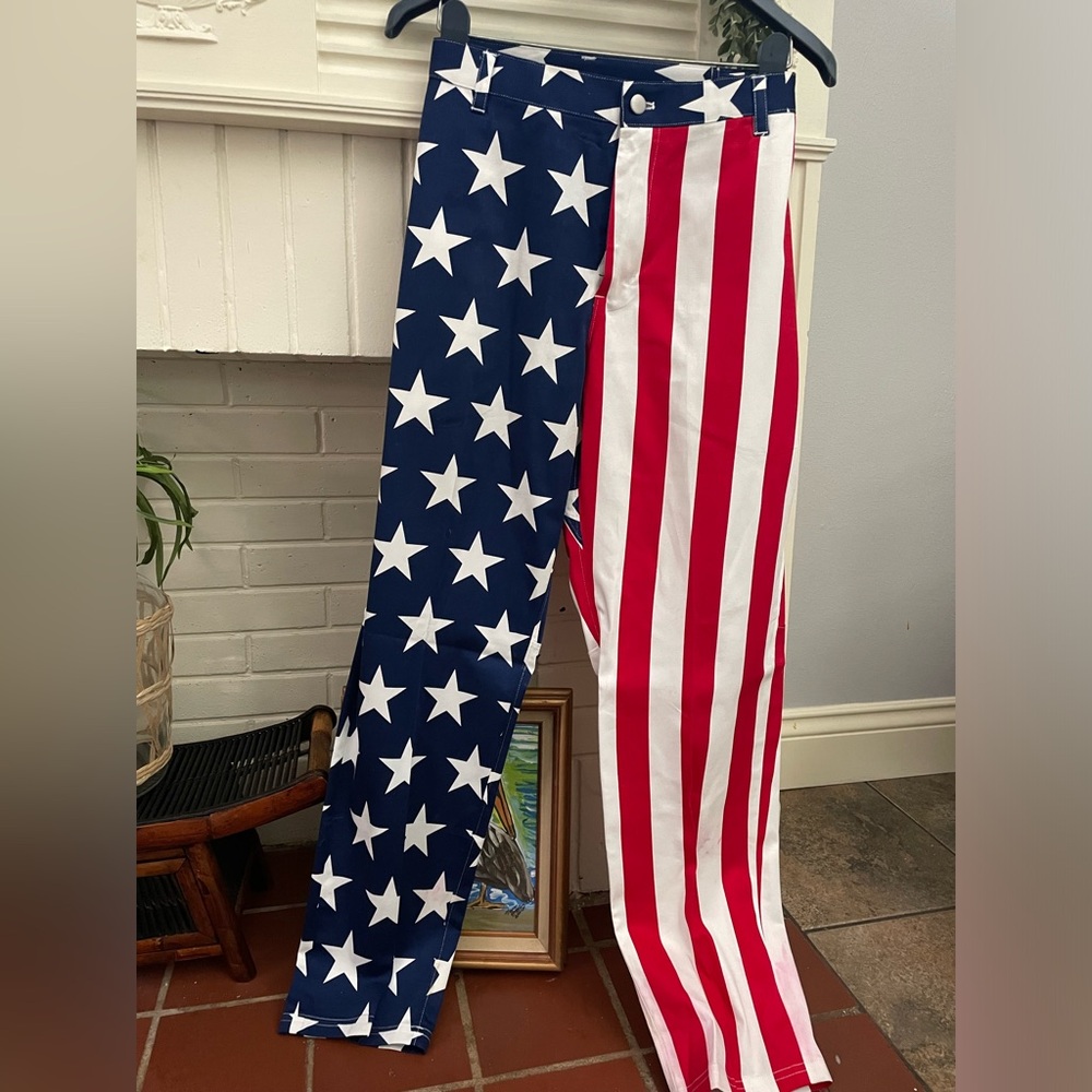 Loudmouth American Flag Golf Pants